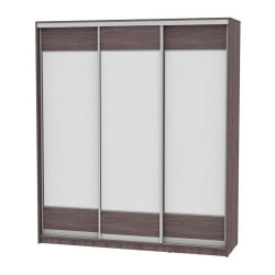 Шкаф-купе B-230х200х60-3(ЯАТ-D8D8D8)