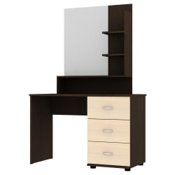 Туалетный столик Алиса(C5)1511х1001х459ручкаскоба96мм(Венге-ДМ) / Алиса(C5)1511х1001х459ручкаскоба96мм(Венге-ДМ)