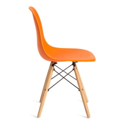 Стул CINDY (EAMES) (mod. 001) Оранжевый/orange