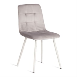 Дизайнерский стул CHILLY (mod. 7094-1) вельвет/металл, 44,5х52,5х86 см, pink (розовый) HLR39 / натуральный