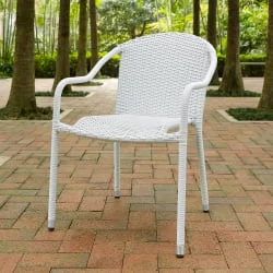 Плетеное кресло из искусственного ротанга AFM-318G-Light Grey