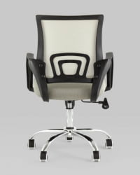 Кресло офисное TopChairs Simple New серый спинка сетка Кресло офисное TopChairs Simple New серый спинка сетка