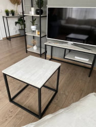Квадратный стол Тип 1  450*450*450мм Молокай