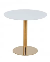 Стол обеденный Толедо Д80 Белый / D80