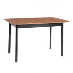 Обеденный стол Соната Люкс/ Sonata Lux table, 120х75х73 см массив сосны, антик/черный, 120х75х73 см