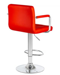 Стул барный ДОБРИН КРУГЕР АРМ (красный) 2 шт / DOBRIN KRUGER ARM