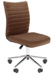 Офисное кресло CHAIRMAN 033 велюр Коричневый