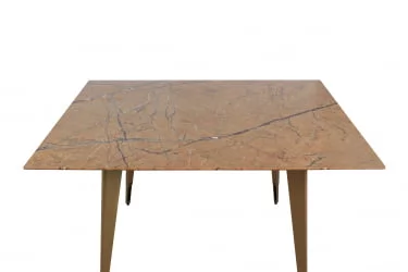 Большой обеденный стол Ричмонд 120кс80 Охра / 120x80