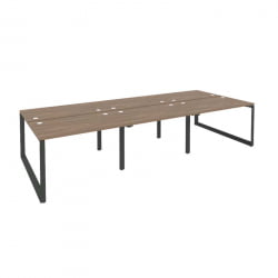 Рабочая станция на О-образном м/к ОНИКС О.МО-Д.РС-6.2.7 Дуб Аризона/Антрацит / ONIX O.MO-D.RS-6.2.7