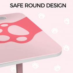 Геймерский стол EUREKA GIP 47 Pink