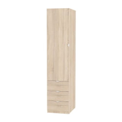 Шкаф распашный Риал(Х19)198х45х45ручкаторцеваяТР-2(ДСС) / Риал(H19)198х45х45ручкаторцеваяTR-2(ДСС)