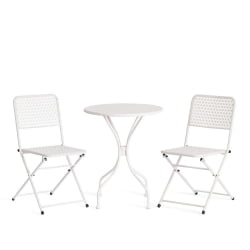 Стол для дачи Secret De Maison Villa стальной сплав, D59х70см, butter white