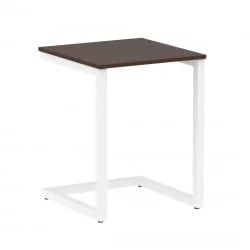 Стол письменный ХОМЕ ОФФИCЕ ВР.СП-2-58 Венге Цаво/Белый металл / HOME OFFICE VR.SP-2-58