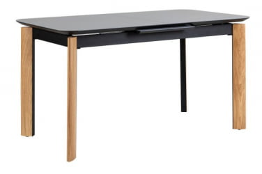 Стол раскладной Combi Glass 120-150 Automatic Natur/Dark matte glass