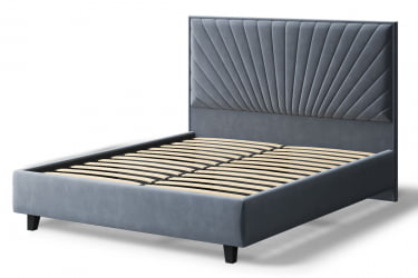 Кровать Леона, 2000 кс 1200 мм, серый / x