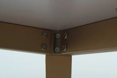 Большой обеденный стол Ричмонд 120кс80 Охра / 120x80