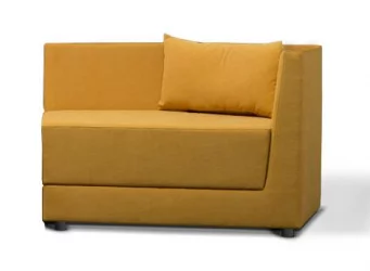 Диван фанера Элемент 2Б1 Желтый