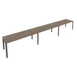 Рабочая станция на 3 раб.места Метал Сйстем Б.СМ-3.5 Вяз/Антрацит / Metal System