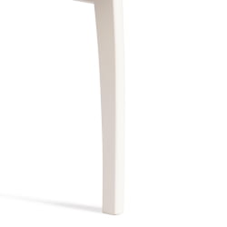Стул DIAMANTE жесткое сидение бук, 42 х 42 х 85 см, ivory white