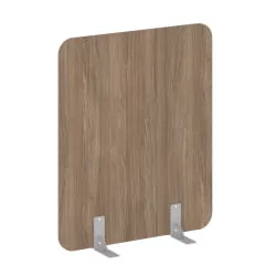 Перегородки на металлических опорах на фетровых подпятниках Р-лине ДП.Ф-100-120 Дуб Аризона / R-line DP.F-100-120