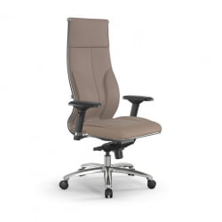 Кресло руководителя Мetta L 1m 46/4D Infinity Easy Clean (MPES) Комплект 1 Темно-бежевое
