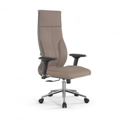 Кресло руководителя Мetta L 1m 46/4D Infinity Easy Clean (MPES) Комплект 7 Темно-бежевое