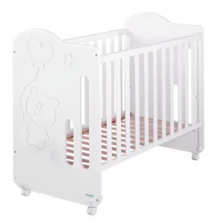 Кроватка для новорожденных Micuna Globito 120x60 White