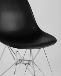 Стул Еамес ДСР Черный / Eames DSR