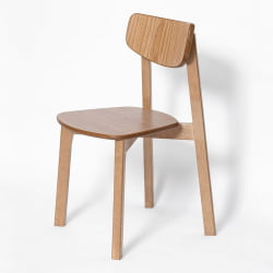 Стул с жестким сиденьем Вега Орех