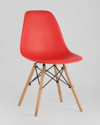 Стул Еамес ДСВ 4 шт. Красный / Eames DSW