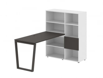 Рабочая станция ЕДИС ЕВРСТ 1113 Мокко Мокко Белый / EDIS EVRST