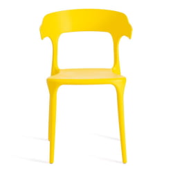 Стул TON (mod. PC33) пластик, 48 x 48 x 74 см, желтый (Yellow Y-01)