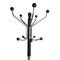 Вешалка-стойка БРАБИКС CР-870 на мраморном диске Коричневый / BRABIX CR-870