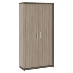 Шкаф/Гардероб с глухими дверьми правый WOOD&STONE СФ-534874 Бетон Чикаго темный Дрифтвуд