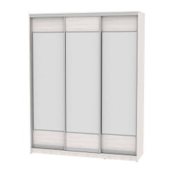 Шкаф-купе B-220х180х60-2(ЯАС-D8D8D8)