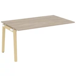 Проходной наборный элемент переговорного стола ОНИКС ВООД ОВ.НПРГ-4 Дуб Аттик/Светлый / ONIX WOOD OW.NPRG-4