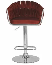 Стул барный DOBRIN MARCEL Винный велюр MJ9-35