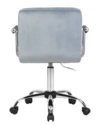 Офисное кресло для персонала ДОБРИН ТЕРРЙ (пудрово-голубой велюр (МДЖ9-74)) 2 шт / DOBRIN TERRY (MJ9-74))