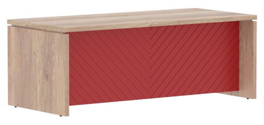 Стол руководителя Torr LUX TLST 209H Дуб Каньон Красный Стол руководителя Torr LUX TLST 209H Дуб Каньон Красный