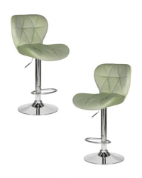 Стул барный DOBRIN BARNY (мятный велюр (MJ9-87)) 2 шт