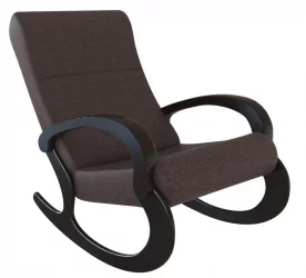 Кресло-качалка Кемпинг Гарда ткань Шоколад