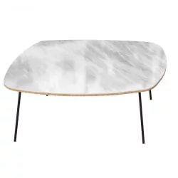 Стол журнальный Тип 2 низкий Статуарио Белый