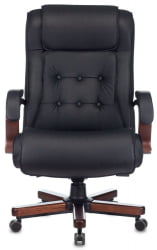 Кресло руководителя Бюрократ T-9926WALNUT/BLACK