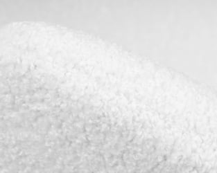 Кресло дизайнерское ДОБРИН ЕМИЛЙ (белый (букле) ткань , хромированная сталь) 2 шт / DOBRIN EMILY