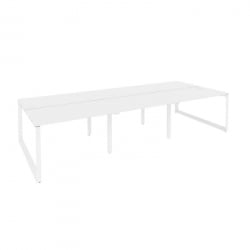 Рабочая станция на О-образном м/к ОНИКС О.МО-Д.РС-6.2.7 Белый Бриллиант / ONIX O.MO-D.RS-6.2.7