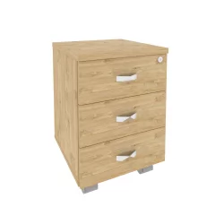 Тумба мобильная ONIX O.TM-3 Тиквуд светлый Тумба мобильная ONIX O.TM-3 Тиквуд светлый