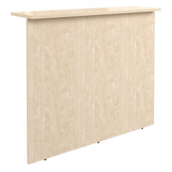 Стойка ресепшн прямая ДМС 140 Бук Тиара / DMS