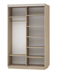 Шкаф-купе двухдверный Экспресс Дуо 1400х2400х Улица/Дуб сонома / 1400х2400h