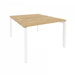 Рабочая станция на П-образном м/к ONIX O.MP-D.RS-2.2.7 Тиквуд Светлый/Белый