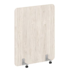 Перегородка на металлических опорах, на роликах Р-лине ДП.Р-120-150 Денвер Светлый / R-line DP.R-120-150